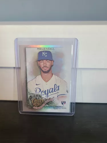 2022 Allen & Ginter Silver Hot Box #289 MJ Melendez RC - KC Royals Rookie