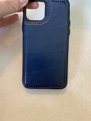 Onetop Blue Wallet Case For Iphone 11 Pro