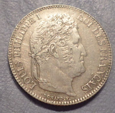 FRANCE COIN 1 FRANC 1847 A XF+ | eBay