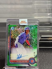 2022 Bowman Chrome Yeison Santana 1st Prospect Autograph Auto #CPA-YS 