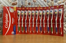 12PK Colgate Premier Clean Toothbrush SOFT