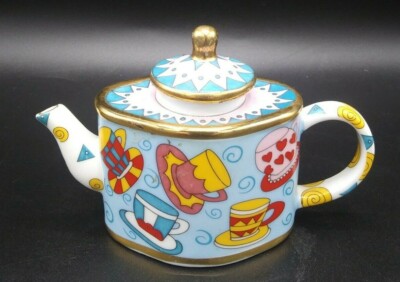Vintage Miniature Maxwell Williams Porcelain Heritage Hand Painted Teapot  