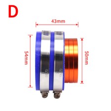 Carburetor Intake Manifold Boot Air Filter Joint Interface Adapter 55mm To 50mm Carburetor Intake Manifold Boot Air Filter Joint Interface Adapter 55mm To 50mm