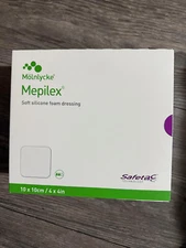 Molnlycke Mepilex Soft Silicone Foam Dressing 4x4 In Bx-5 EXP 2026-07-28