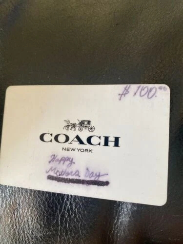 Tarjetas de regalo Coach