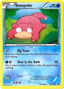 Slowpoke 23/108 B&W Dark Explorers Common PERFECT MINT! Pokémon