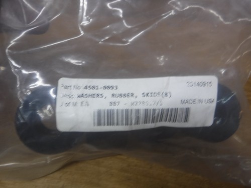 NOS SnowMobile Rubber Washers Skids 4pk For Moose OE# 4501-0093 Made In USA !!! - Picture 12 of 20