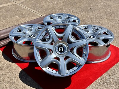 Factory Bentley Continental MULLINER 20'' Wheels Set 4 PCS OEM GTC Flying Spur GT
