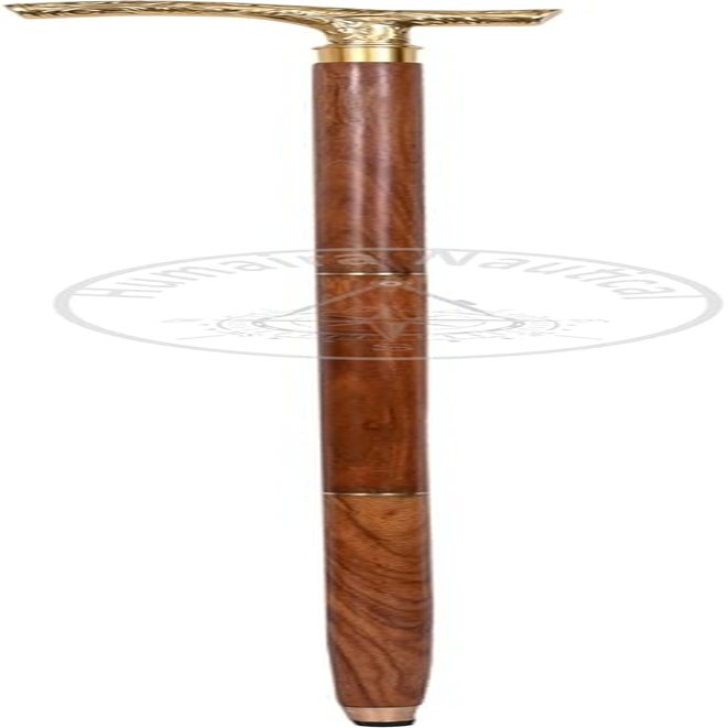 Men Derby Canes and Wooden Walking Stick for Men and Women 37" Brown