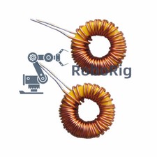 10PCS Toroid Core Inductors Wire Wind Wound DIY mah--100uH 6A Coil