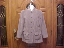 J. JILL GRAY BLAZER STAND UP COLLAR SIZE LARGE