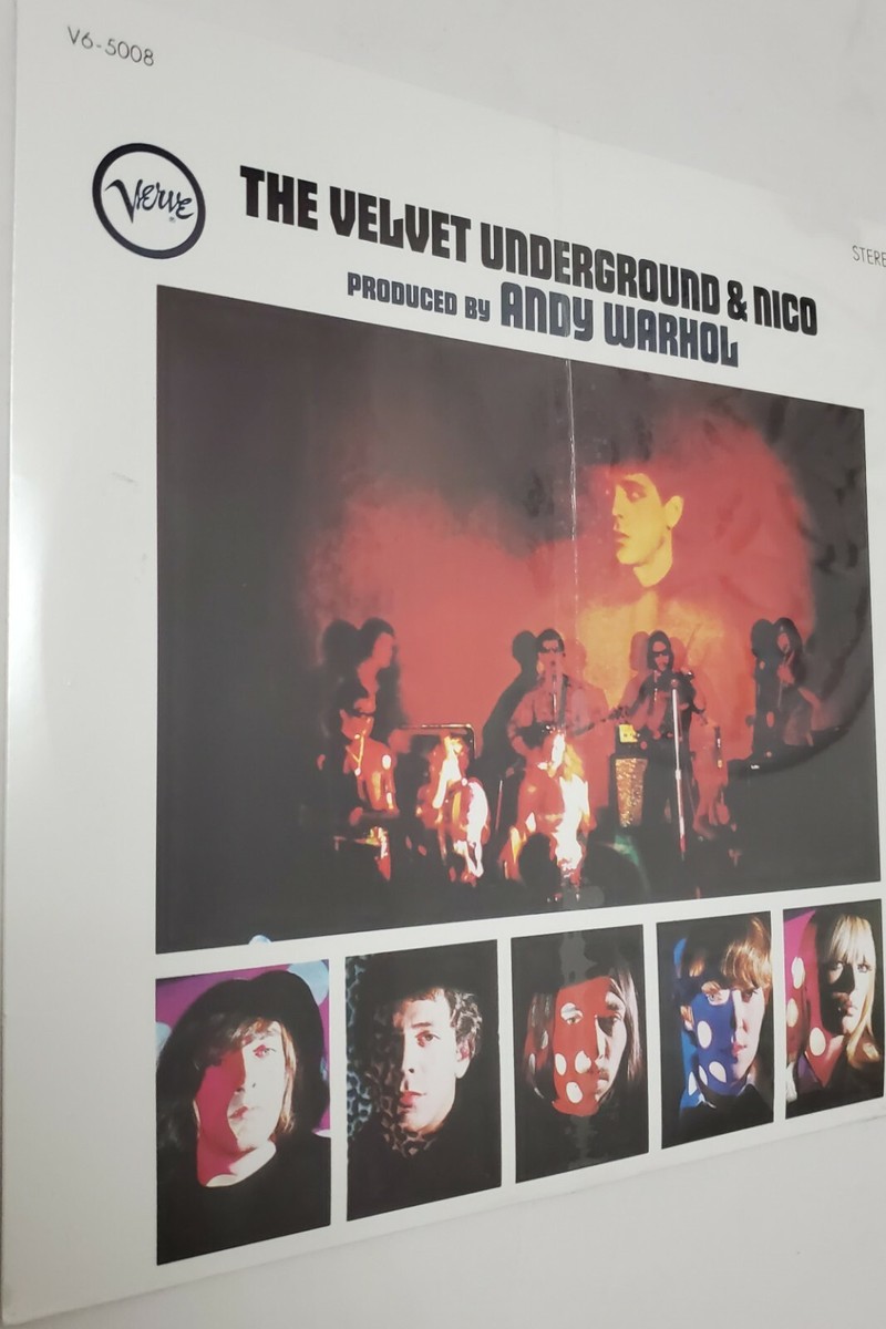VINYL LP ALBUM THE VELVET UNDERGROUND & NICO PRODUCED BY ANDY