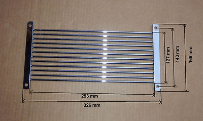 Suzuki VS 750 Intruder Kühlergrill Chrom Schutzgitter Kühler Grill Radiator TOP