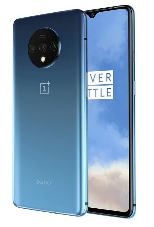 OnePlus 7T ブルー SIMフリー OnePlus 7T Qualcomm Snapdragon 855+ SM8150-AC Octa-core