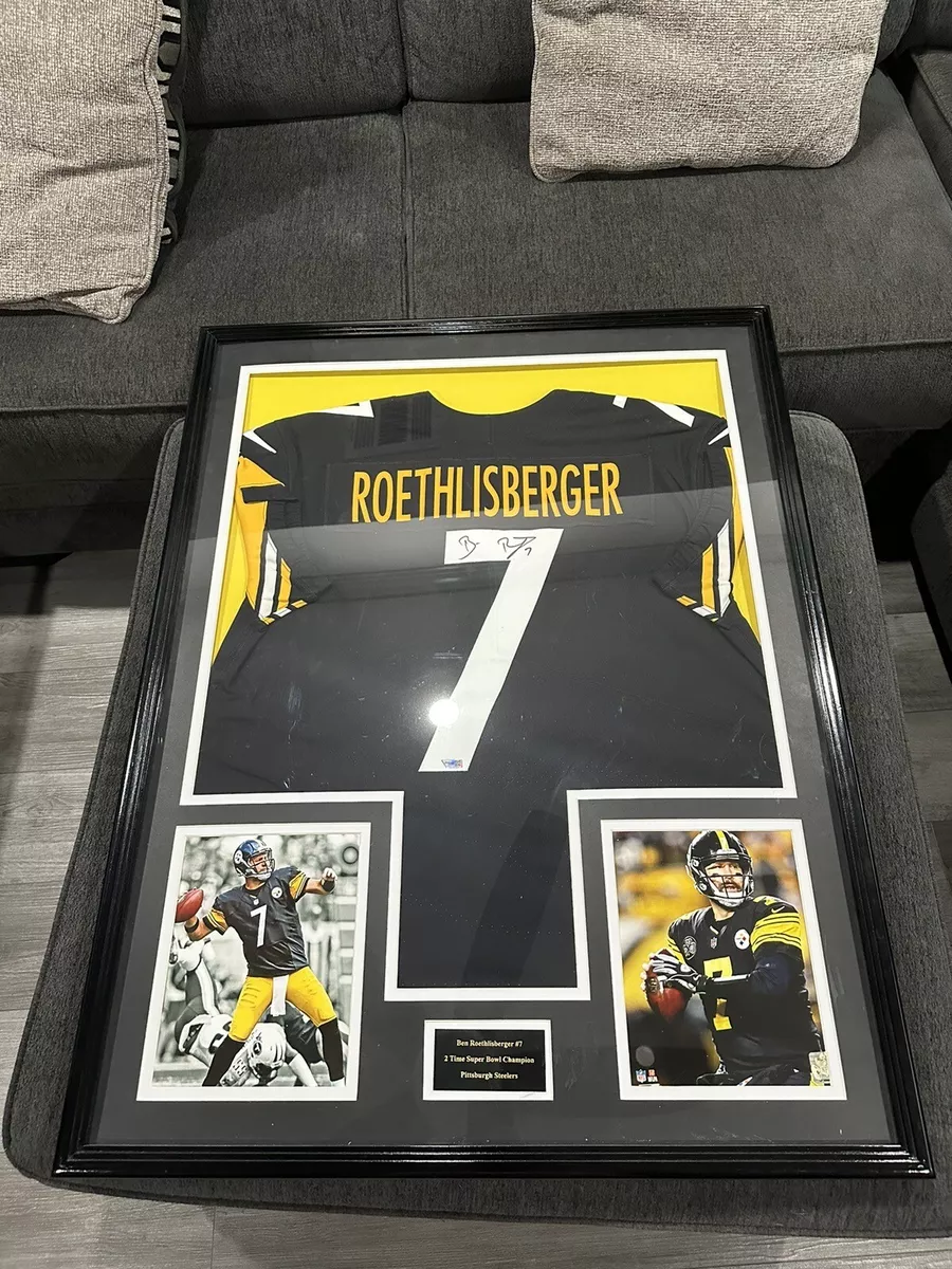 Ben roethlisberger top framed jersey