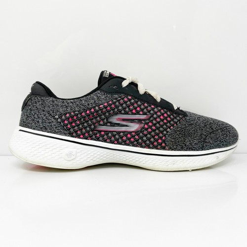 skechers go walk 4 ladies black