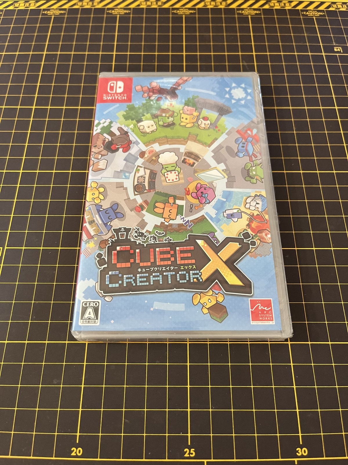 Cube Creator X Nintendo Switch Japanese Support English Brand New Factory Sealed