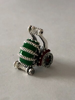 Rickshaw Charm Authentic S925 Sterling Silver Charm