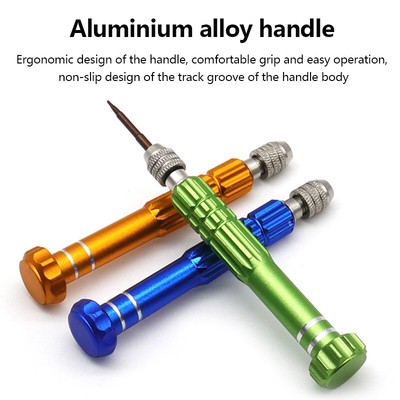 5 In1 Multi-Function Screwdriver Set Mobile Phone Watch Glasses Disassembly T-yp