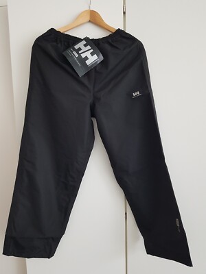 HH Helly Hansen unisex Funktionshose atmungsaktiv & wasserdicht, schwarz in XS