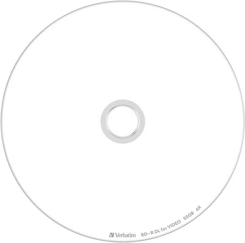 Verbatim Blank Blu-ray BD-R DL 50GB 1-6x Speed 100 disc VBR260RP100SV1 BRAND NEW - Image 3 of 4