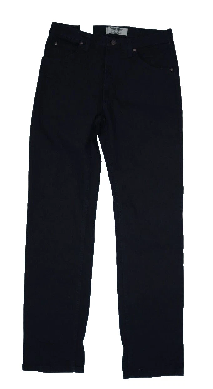 Wrangler Black Regular Jeans for Men