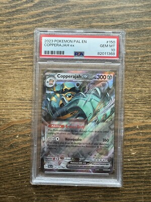 PSA 10 Pokémon Copperajah ex Scarlet & Violet Paldea Evolved PSA 10 Pokémon Copperajah ex Scarlet & Violet Paldea Evolved