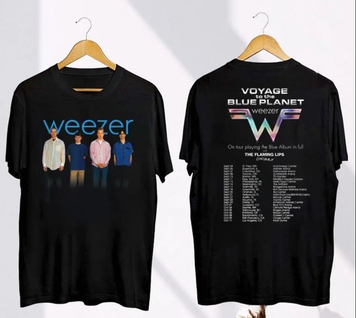 2024 Weezer Band Fall Tour T-Shirt, Weezer Band Fan Gift Shirt, Weezer 2024 - Picture 1 of 2