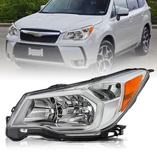 For 2014 2015 2016 Subaru Forester SJ OE Style Halogne LH Driver Side Headlight