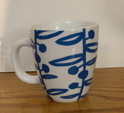 Hallmark Blue & White Coffee Cup Mug | eBay