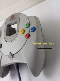 Sega Dreamcast HKT-3020 Console System Bundle Lot Controllers VMU White Tested