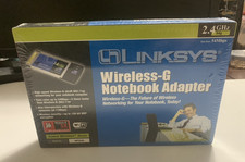 Cisco Linksys WPC54G Wireless-G Notebook Adapter CardBus Adaptor Card Laptop PC