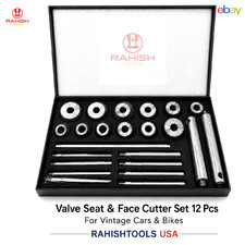 New Valve Seat Face Cutter Set 12 Pcs For Vintage Cars Bikes Usa Rahishtools New Valve Seat Face Cutter Set 12 Pcs For Vintage Cars Bikes Usa Rahishtools