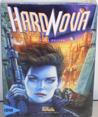 (SEALED) HARD NOVA 3.5 FLOPPY IBM PC GAME 4293 BIG BOX KARL BUTLER