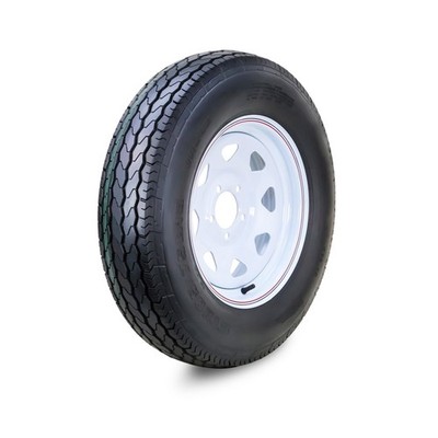 Free Country Trailer Tire Wheel Assembly ST205/75D15 6-Ply C 101L 5 Lug on 4....