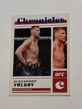 2022 Panini UFC Chronicles Alexander Volkov 58/99 Blue Parallel Card #13