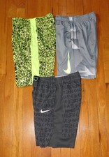 Boy's Lot Three Pair of Nike Shorts Size Youth Medium