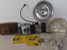 KODAK PONY 135 MODEL B, 51/4.5 KODAK ANASTON, Case/Flash bulb attachment,booklet