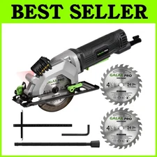 Portable Circular Saw with Vacuum Adapter