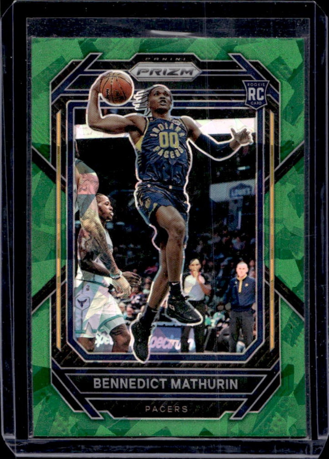 2022-23 Prizm Bennedict Mathurin RC Prizm Green Ice Rookie #254 Pacers