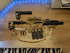 CUSTOM RIFLE PCP/CO2 SIG SAUER RATTLER CANEBRAKE AIRGUN BUILD (COMPLETE BUILD!)