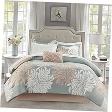  Essentials Maible Cozy Bed in A Bag Comforter California King Floral Blush