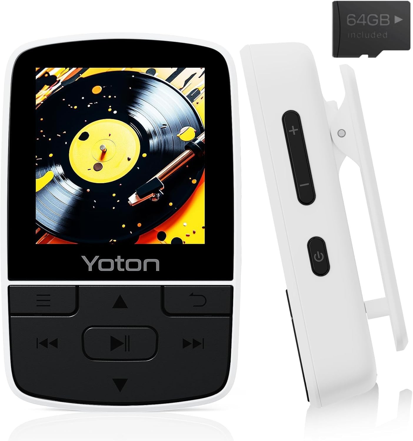 Lettore MP3 HiFi 64GB Bluetooth 5.2 - Chip DSP e Clip Sportiva