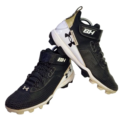 Under Armour Harper 7 RM Mid Black Gold for sale | eBay