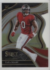 2023 Panini Select Club Level Black & Red Prizm Die-Cut YaYa Diaby #204 1e3h