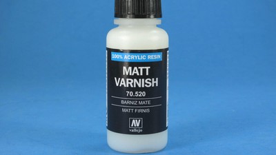 Vallejo Matte Varnish 17ml Acrylic Resin 70.52