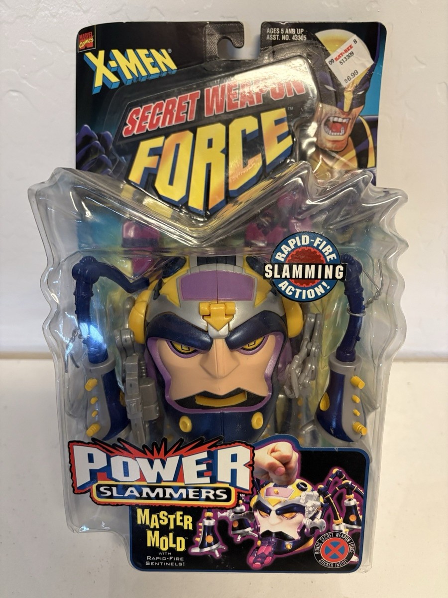 1990s Marvel Toy Biz X-Men Secret Power Force Master Mold – NIB