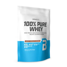 BioTech USA 100% Pure WHEY PROTEIN Pulver 454g HASELNUSS