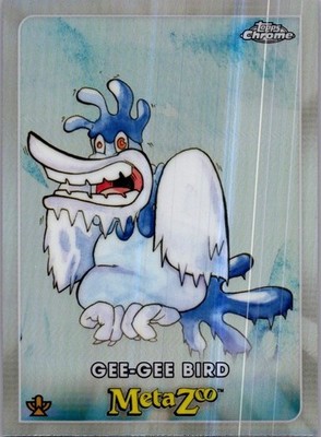 2022 Topps Chrome MetaZoo #20 Gee-Gee Bird Refractor