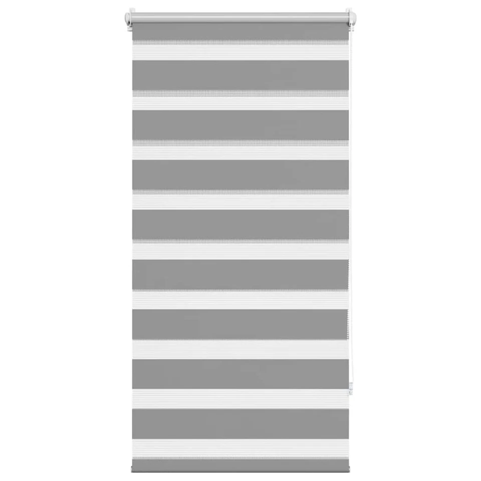 vidaXL Tenda Oscurante 60 x 120 cm Grigio - Immagine 3 di 4